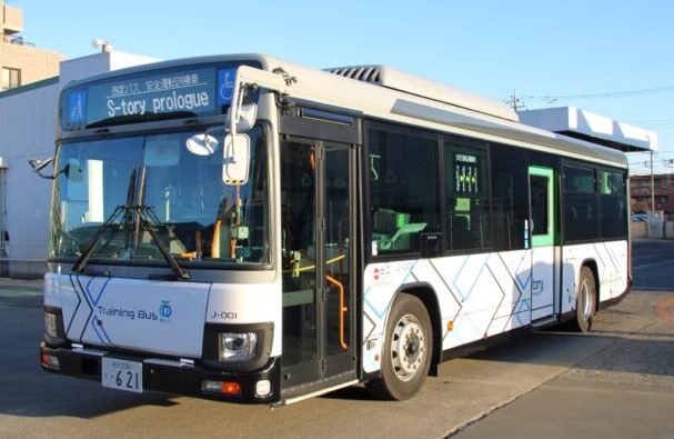 西武バスの安全運転訓練車